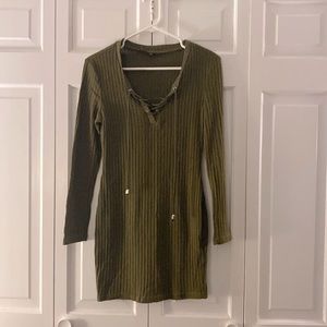 Green dress size small